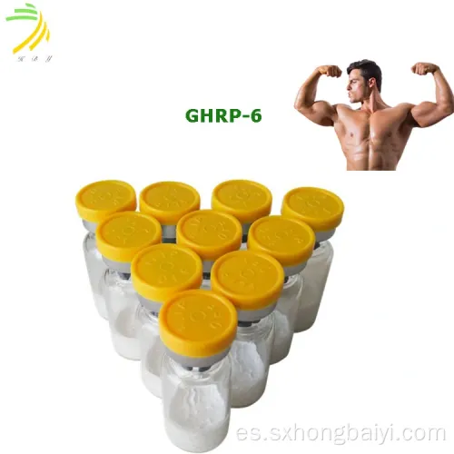 99% GHRP 6 péptidos GHRP6 Polvo para culturismo